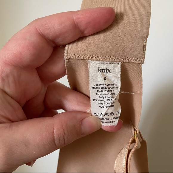 Knix WingWoman Contour Bra Nude Size 8 - Picture 5 of 6